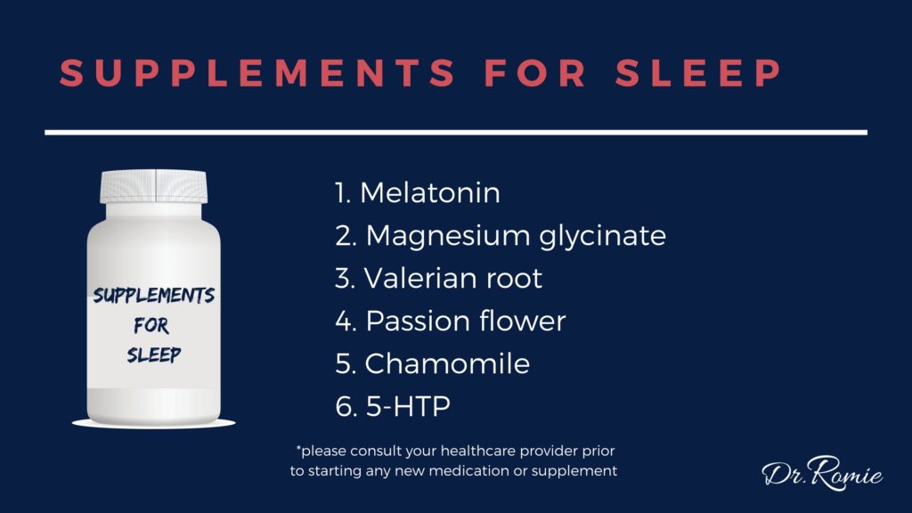 Supplements for Sleep