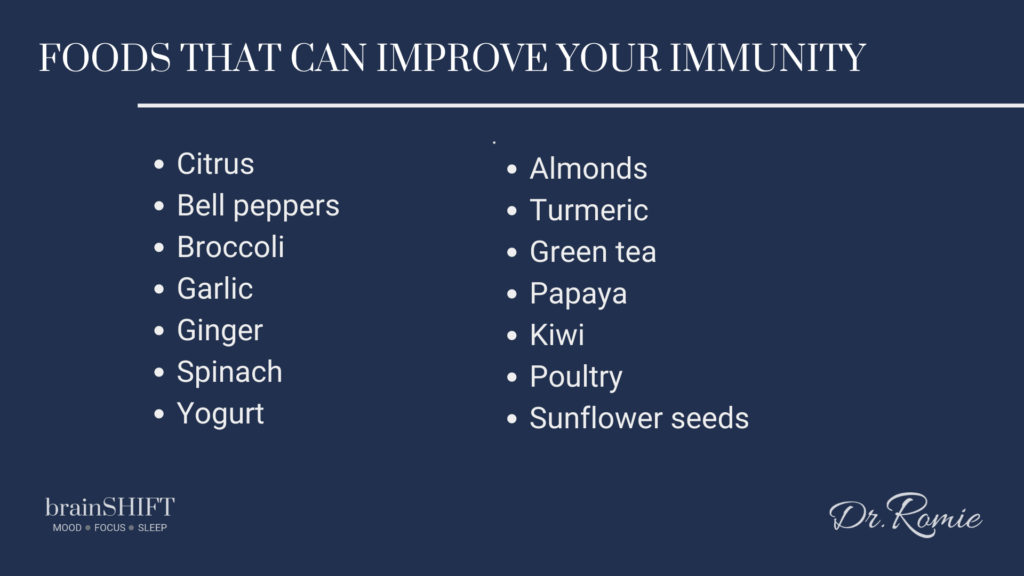 Foods that can improve your immunity
