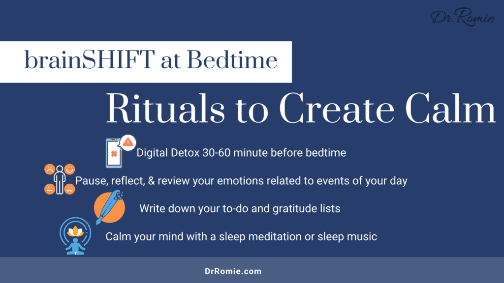 Rituals to Create Calm at Bedtime