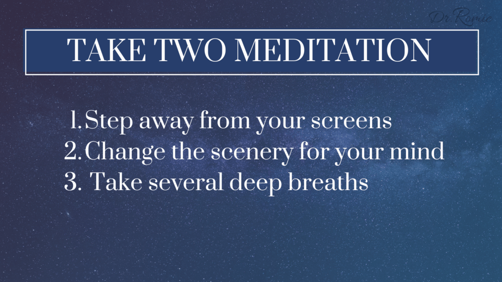 Take Two Meditation to Focus Your Mind During the Day