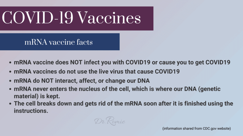Covid-19 mRNA Vaccine Facts