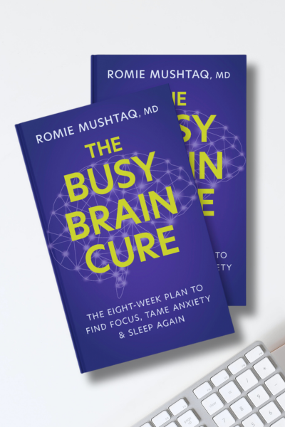 The Busy Brain Cure book image