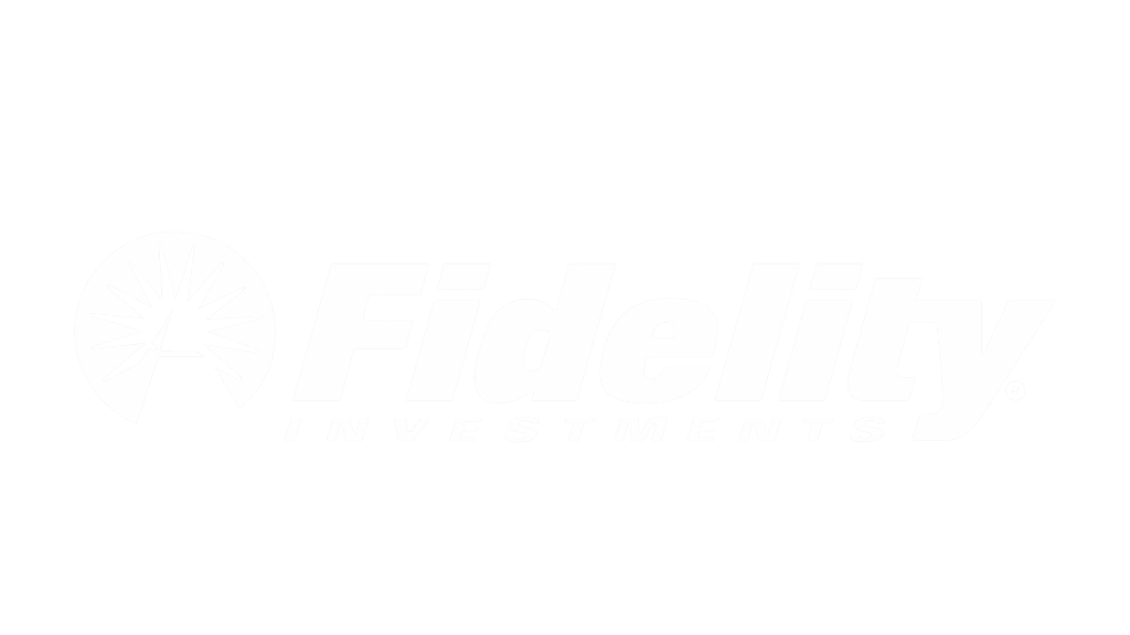 Fidelity logo white