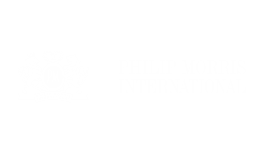 Phillip Morris logo white