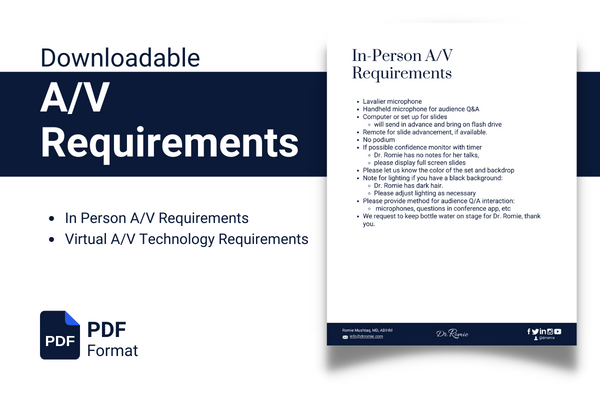 AV Requirements