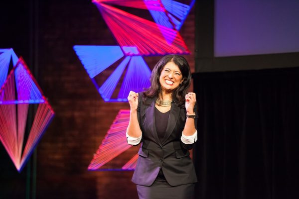 Dr. Romie speaking at TEDx Fargo